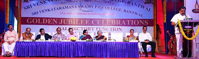 ರಾಷ್ಟ್ರದ ಪ್ರಗತಿಯ ಹಿಂದೆ ವಿದ್ಯಾರ್ಥಿಗಳ ಪಾತ್ರ ಮಹತ್ತರವಾದುದು : ಸಚಿವ ರೈ